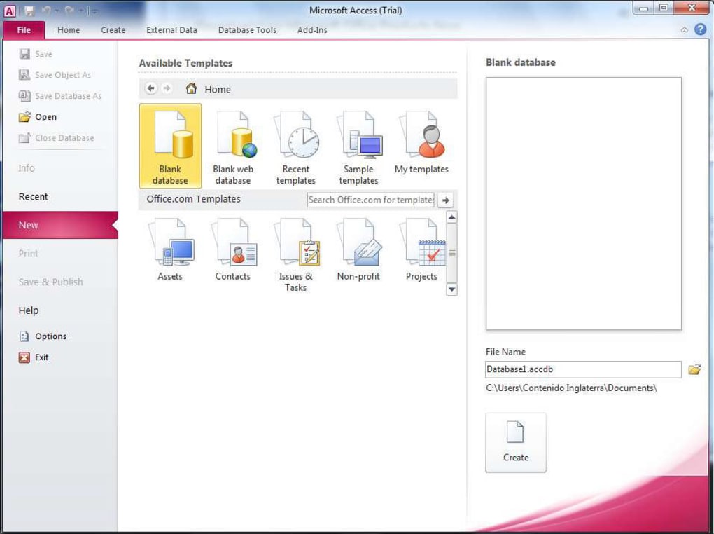 Trial microsoft access download